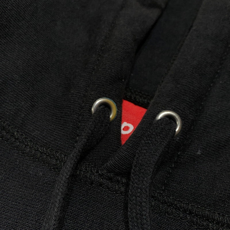 【中古品】【メンズ】 Supreme シュプリーム SMALL BOX LOGO HOODED SWEATSHIRT スモールボックス ロゴ フーディ スウェットシャツ トップス プルオーバーパーカー 149-260920-ko-05-teih サイズ：M カラー：ブラック 万代Net店