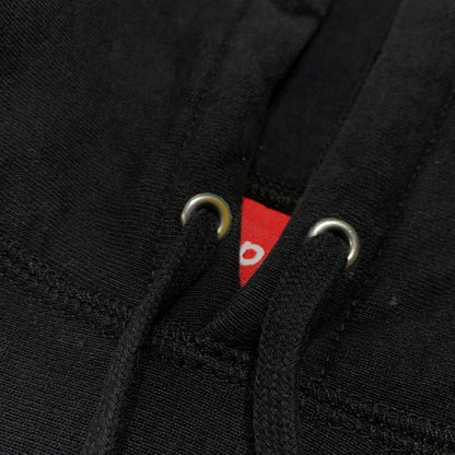 【中古品】【メンズ】 Supreme シュプリーム SMALL BOX LOGO HOODED SWEATSHIRT スモールボックス ロゴ フーディ スウェットシャツ トップス プルオーバーパーカー 149-260920-ko-05-teih サイズ：M カラー：ブラック 万代Net店