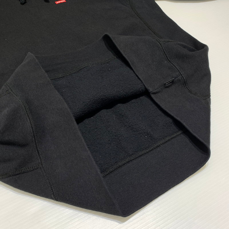 【中古品】【メンズ】 Supreme シュプリーム SMALL BOX LOGO HOODED SWEATSHIRT スモールボックス ロゴ フーディ スウェットシャツ トップス プルオーバーパーカー 149-260920-ko-05-teih サイズ：M カラー：ブラック 万代Net店