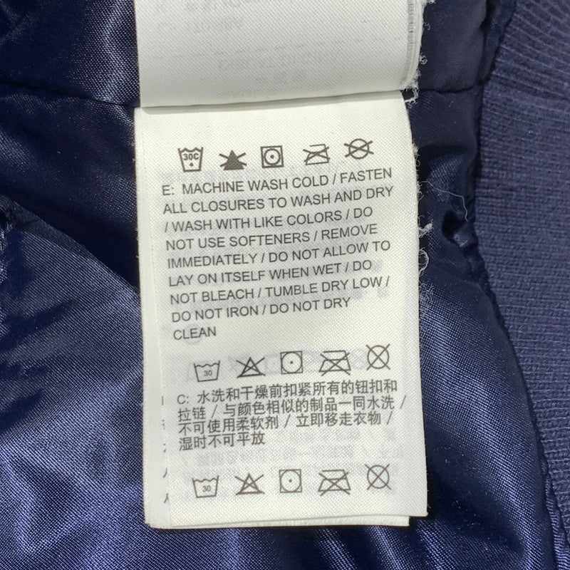 【中古品】【メンズ】 Supreme シュプリーム × NIKE ナイキ × NBA TEAMS 別注 コラボ WARM-UP JACKET BLUE AO3632-440 ウォームアップ ジャケット アウター スタジャン 149-260920-ko-12-teih サイズ：M カラー：インディゴ 万代Net店
