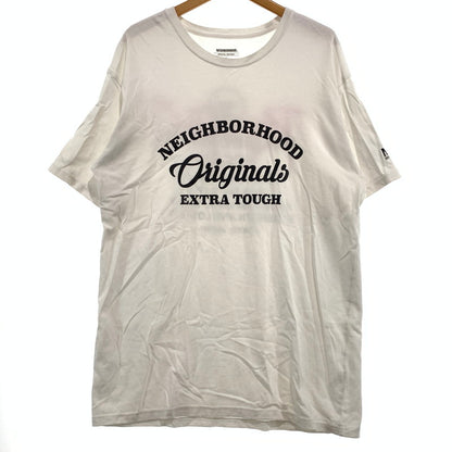 【中古品】【メンズ】 NEIGHBORHOOD ネイバーフッド × B'z ビーズ 稲葉浩志 別注 コラボ S/S TEE ショートスリーブ Tシャツ 半袖 トップス 142-260920-ko-02-teih サイズ：XL カラー：ホワイト 万代Net店