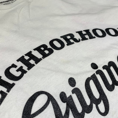 【中古品】【メンズ】 NEIGHBORHOOD ネイバーフッド × B'z ビーズ 稲葉浩志 別注 コラボ S/S TEE ショートスリーブ Tシャツ 半袖 トップス 142-260920-ko-02-teih サイズ：XL カラー：ホワイト 万代Net店