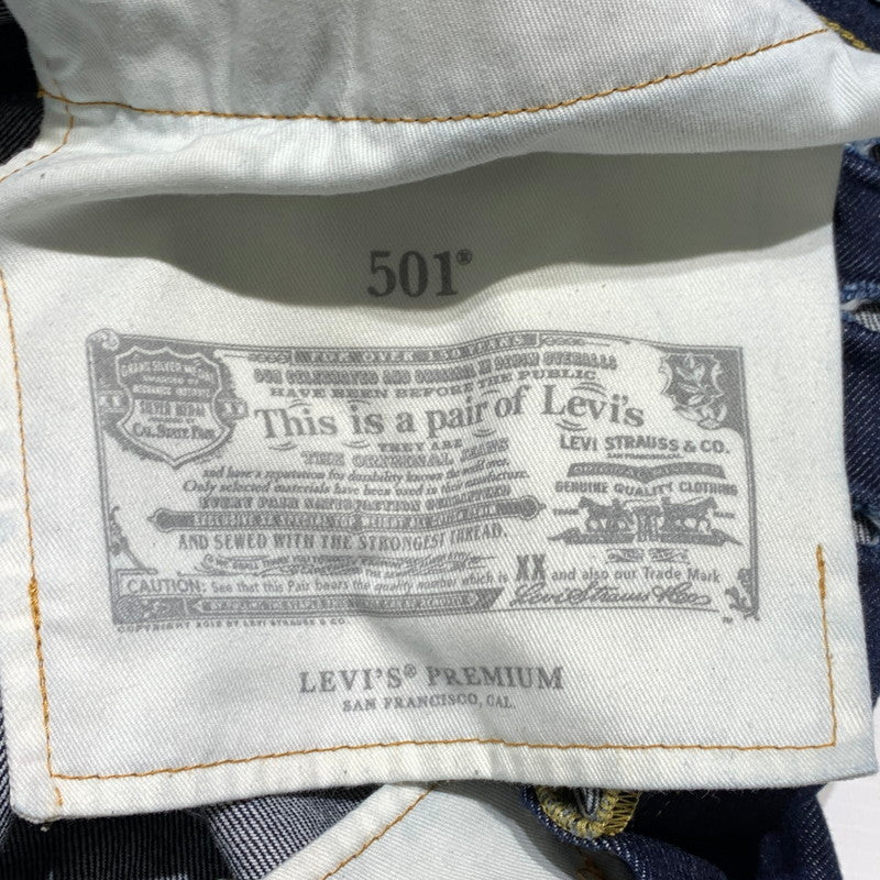 【中古品】【メンズ】 Levi’s リーバイス × JOURNAL STANDARD ジャーナルスタンダード 別注 コラボ 501 DENIM PANTS 0022X-0000 デニムパンツ ボトムス ジーンズ ボタン裏 刻印 5286 156-260920-ko-18-teih サイズ：38 カラー：インディゴ 万代Net店