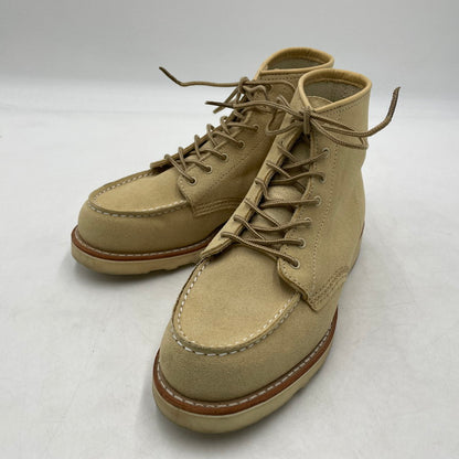 【中古品】【レディース】 RED WING レッドウィング 6-INCH CLASSIC MOC 3328 6インチ クラシック モック ブーツ 靴 167-260924-yo-09-teih サイズ：25cm カラー：ベージュ 万代Net店