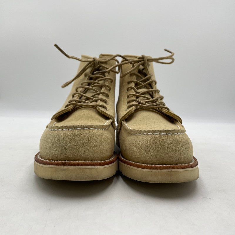 【中古品】【レディース】 RED WING レッドウィング 6-INCH CLASSIC MOC 3328 6インチ クラシック モック ブーツ 靴 167-260924-yo-09-teih サイズ：25cm カラー：ベージュ 万代Net店