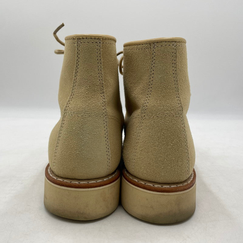 【中古品】【レディース】 RED WING レッドウィング 6-INCH CLASSIC MOC 3328 6インチ クラシック モック ブーツ 靴 167-260924-yo-09-teih サイズ：25cm カラー：ベージュ 万代Net店