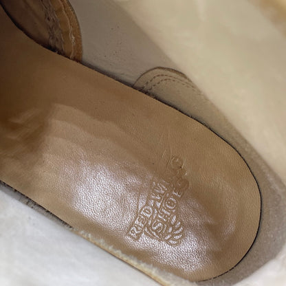 【中古品】【レディース】 RED WING レッドウィング 6-INCH CLASSIC MOC 3328 6インチ クラシック モック ブーツ 靴 167-260924-yo-09-teih サイズ：25cm カラー：ベージュ 万代Net店