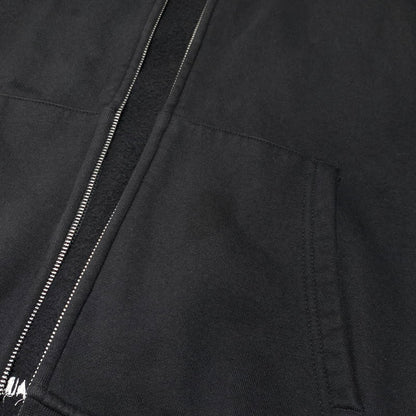 【中古品】【メンズ】 Supreme シュプリーム × NIKE ナイキ 別注 コラボ ZIP UP HOODED SWEATSHIRT HF9633-010 ジップアップ フーディ スウェットシャツ トップス ジップアップパーカー 149-260920-ko-07-teih サイズ：M カラー：ブラック 万代Net店