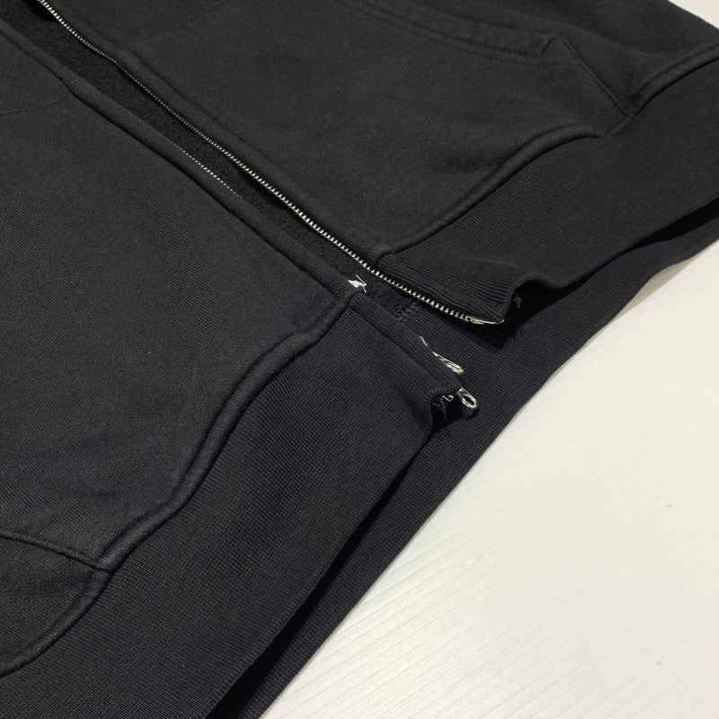 【中古品】【メンズ】 Supreme シュプリーム × NIKE ナイキ 別注 コラボ ZIP UP HOODED SWEATSHIRT HF9633-010 ジップアップ フーディ スウェットシャツ トップス ジップアップパーカー 149-260920-ko-07-teih サイズ：M カラー：ブラック 万代Net店