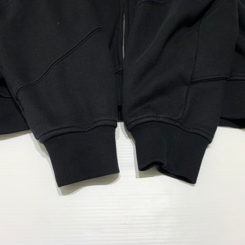 【中古品】【メンズ】 Supreme シュプリーム × NIKE ナイキ 別注 コラボ ZIP UP HOODED SWEATSHIRT HF9633-010 ジップアップ フーディ スウェットシャツ トップス ジップアップパーカー 149-260920-ko-07-teih サイズ：M カラー：ブラック 万代Net店