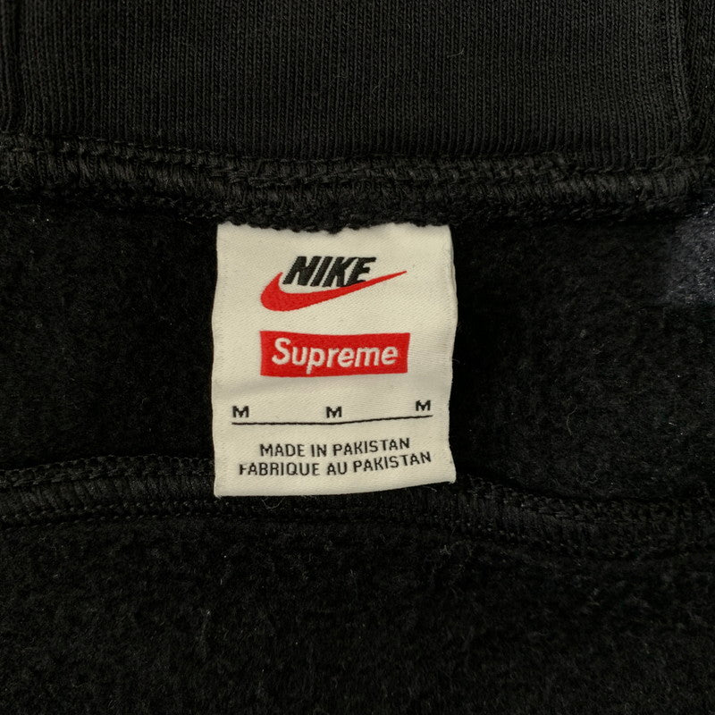 【中古品】【メンズ】 Supreme シュプリーム × NIKE ナイキ 別注 コラボ ZIP UP HOODED SWEATSHIRT HF9633-010 ジップアップ フーディ スウェットシャツ トップス ジップアップパーカー 149-260920-ko-07-teih サイズ：M カラー：ブラック 万代Net店