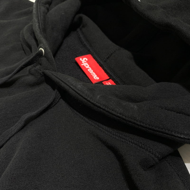 【中古品】【メンズ】 Supreme シュプリーム BOX LOGO HOODED SWEATSHIRT ボックス ロゴ フーディ スウェットシャツ トップス プルオーバーパーカー 149-260920-ko-08-teih サイズ：L カラー：ブラック 万代Net店