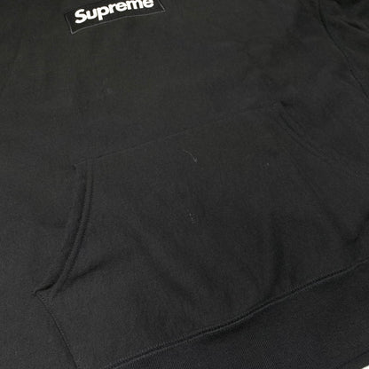 【中古品】【メンズ】 Supreme シュプリーム BOX LOGO HOODED SWEATSHIRT ボックス ロゴ フーディ スウェットシャツ トップス プルオーバーパーカー 149-260920-ko-08-teih サイズ：L カラー：ブラック 万代Net店