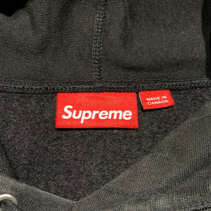 【中古品】【メンズ】 Supreme シュプリーム BOX LOGO HOODED SWEATSHIRT ボックス ロゴ フーディ スウェットシャツ トップス プルオーバーパーカー 149-260920-ko-08-teih サイズ：L カラー：ブラック 万代Net店