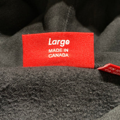【中古品】【メンズ】 Supreme シュプリーム BOX LOGO HOODED SWEATSHIRT ボックス ロゴ フーディ スウェットシャツ トップス プルオーバーパーカー 149-260920-ko-08-teih サイズ：L カラー：ブラック 万代Net店