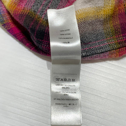 【中古品】【メンズ】 Supreme シュプリーム SHADOW PLAID FLANNEL ZIP UP SHIRT シャドープレイド フランネル ジップアップシャツ 長袖 トップス ネルシャツ 149-260920-ko-17-teih サイズ：L カラー：チェック 万代Net店