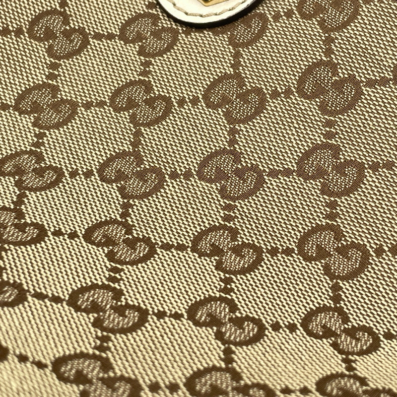 【中古品】【メンズ】 GUCCI グッチ CAMPUS MINI TOTE BAG 153361 203998 キャンパス ミニトートバッグ カバン GG 188-260922-sa-21-teih カラー：ベージュ系 万代Net店