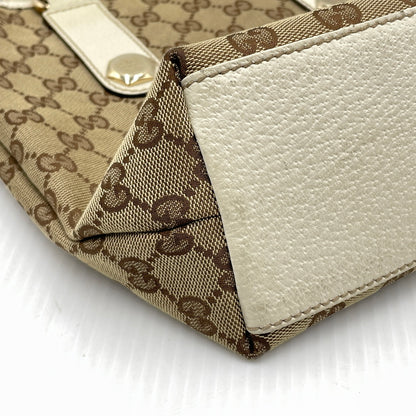 【中古品】【メンズ】 GUCCI グッチ CAMPUS MINI TOTE BAG 153361 203998 キャンパス ミニトートバッグ カバン GG 188-260922-sa-21-teih カラー：ベージュ系 万代Net店