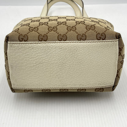 【中古品】【メンズ】 GUCCI グッチ CAMPUS MINI TOTE BAG 153361 203998 キャンパス ミニトートバッグ カバン GG 188-260922-sa-21-teih カラー：ベージュ系 万代Net店