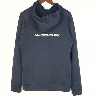 【中古品】【メンズ】 F.C.R.B エフ シー アール ビー STRETCH FLEECE HOODIE FCRB-252031 ストレッチ フリース フーディー 長袖 トップス 142-260922-sa-16-teih サイズ：S カラー：ブラック 万代Net店