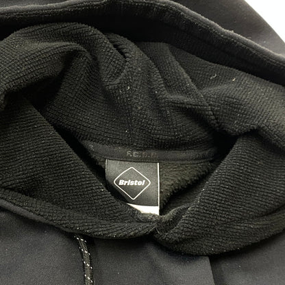 【中古品】【メンズ】 F.C.R.B エフ シー アール ビー STRETCH FLEECE HOODIE FCRB-252031 ストレッチ フリース フーディー 長袖 トップス 142-260922-sa-16-teih サイズ：S カラー：ブラック 万代Net店