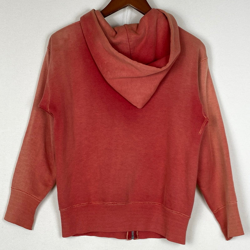 【現状渡し品】【メンズ】 HANES ヘインズ 60’s VINTAGE WIND SHIELD HOODIE 60年代 ヴィンテージ ウィンド シールド フーディ トップス ジップアップパーカー 145-260922-sa-13-teih サイズ：S カラー：レッド 万代Net店