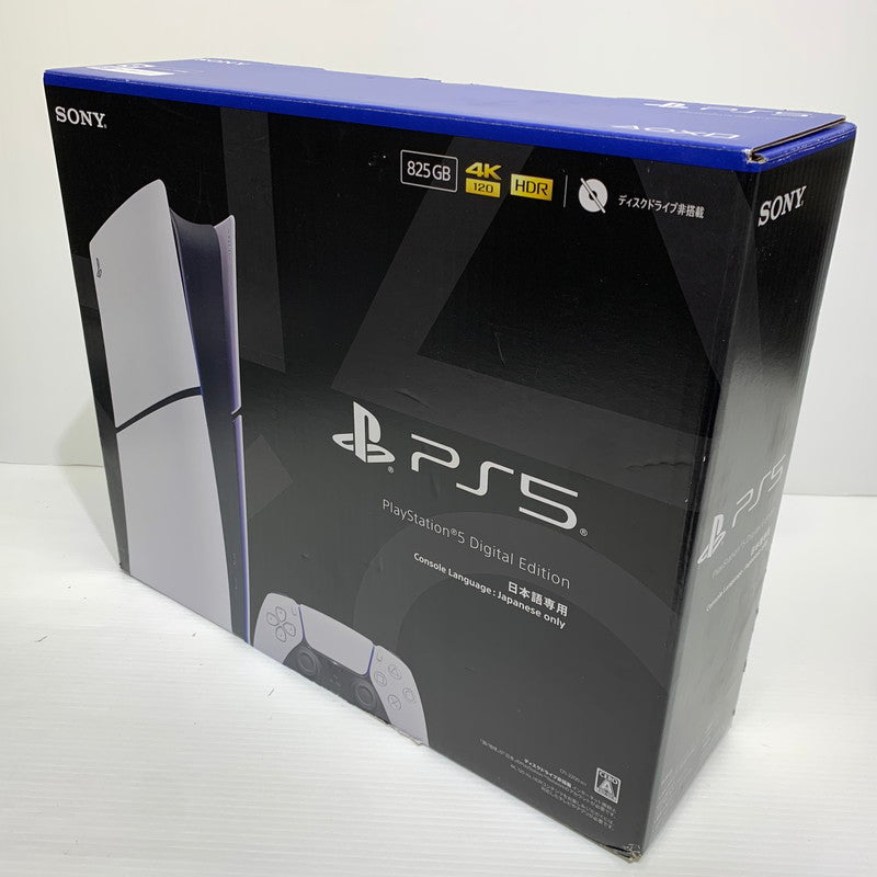 【未使用品】 PlayStation 5 デジタル・エディション 日本語専用 Console Language Japanese only CFI-2200B01 032-261010-ko-02-teih 万代Net店