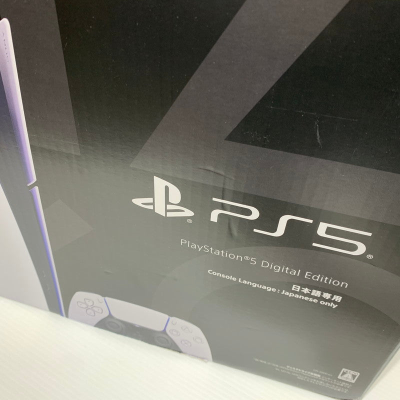 【未使用品】 PlayStation 5 デジタル・エディション 日本語専用 Console Language Japanese only CFI-2200B01 032-261010-ko-02-teih 万代Net店