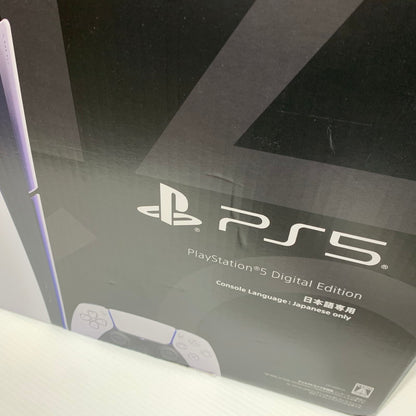 【未使用品】 PlayStation 5 デジタル・エディション 日本語専用 Console Language Japanese only CFI-2200B01 032-261010-ko-02-teih 万代Net店