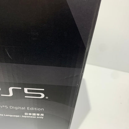 【未使用品】 PlayStation 5 デジタル・エディション 日本語専用 Console Language Japanese only CFI-2200B01 032-261010-ko-02-teih 万代Net店