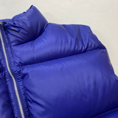【中古品】【メンズ】 STUSSY ステューシー 90’s GEAR NYLON DOWN VEST 90年代 ギア ナイロン ダウン ベスト アウター 142-260922-sa-17-teih サイズ：L カラー：ブルー 万代Net店