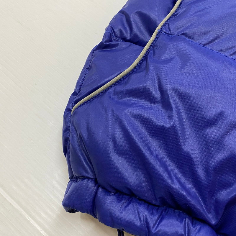 【中古品】【メンズ】 STUSSY ステューシー 90’s GEAR NYLON DOWN VEST 90年代 ギア ナイロン ダウン ベスト アウター 142-260922-sa-17-teih サイズ：L カラー：ブルー 万代Net店