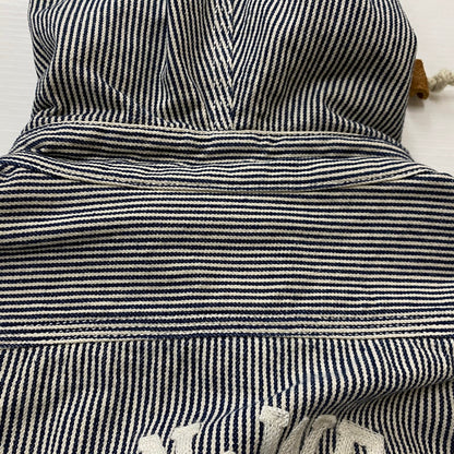 【中古品】【メンズ】 STUSSY ステューシー HICKORY STRIPE ZIP UP HOODIE ヒッコリー ストライプ ジップ アップ フーディ 長袖 142-260922-sa-04-teih サイズ：XL カラー：ストライプ 万代Net店