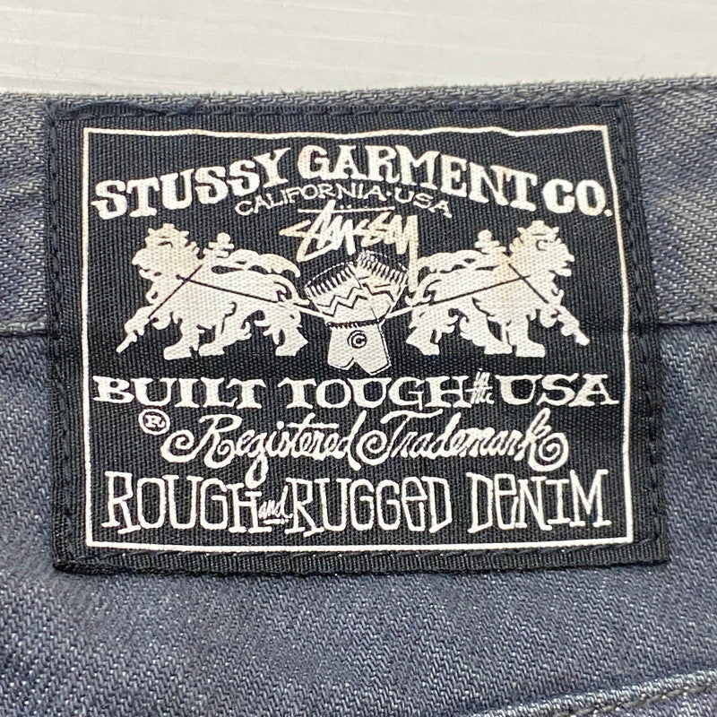 【中古品】【メンズ】 STUSSY ステューシー WORK GEAR 90’s DENIM PANT ワーク ギア 90年代 デニム パンツ ジーンズ 153-260922-sa-20-teih サイズ：34 カラー：ブラック 万代Net店