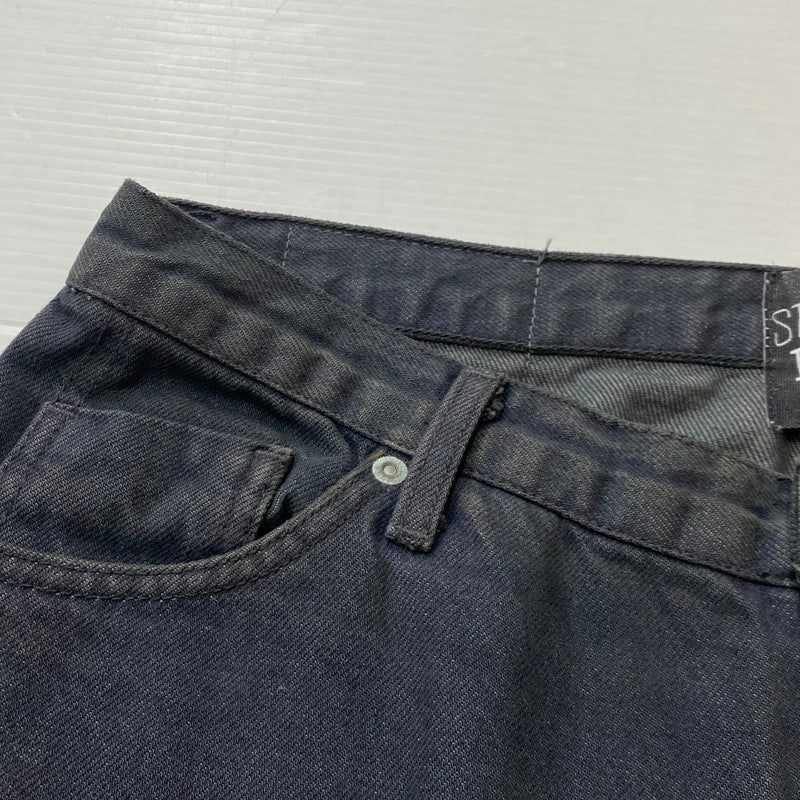 【中古品】【メンズ】 STUSSY ステューシー WORK GEAR 90’s DENIM PANT ワーク ギア 90年代 デニム パンツ ジーンズ 153-260922-sa-20-teih サイズ：34 カラー：ブラック 万代Net店