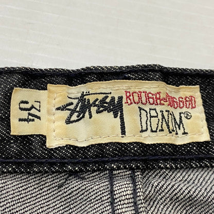 【中古品】【メンズ】 STUSSY ステューシー WORK GEAR 90’s DENIM PANT ワーク ギア 90年代 デニム パンツ ボトムス ジーンズ 153-260922-sa-19-teih サイズ：34/31 カラー：ブラック 万代Net店