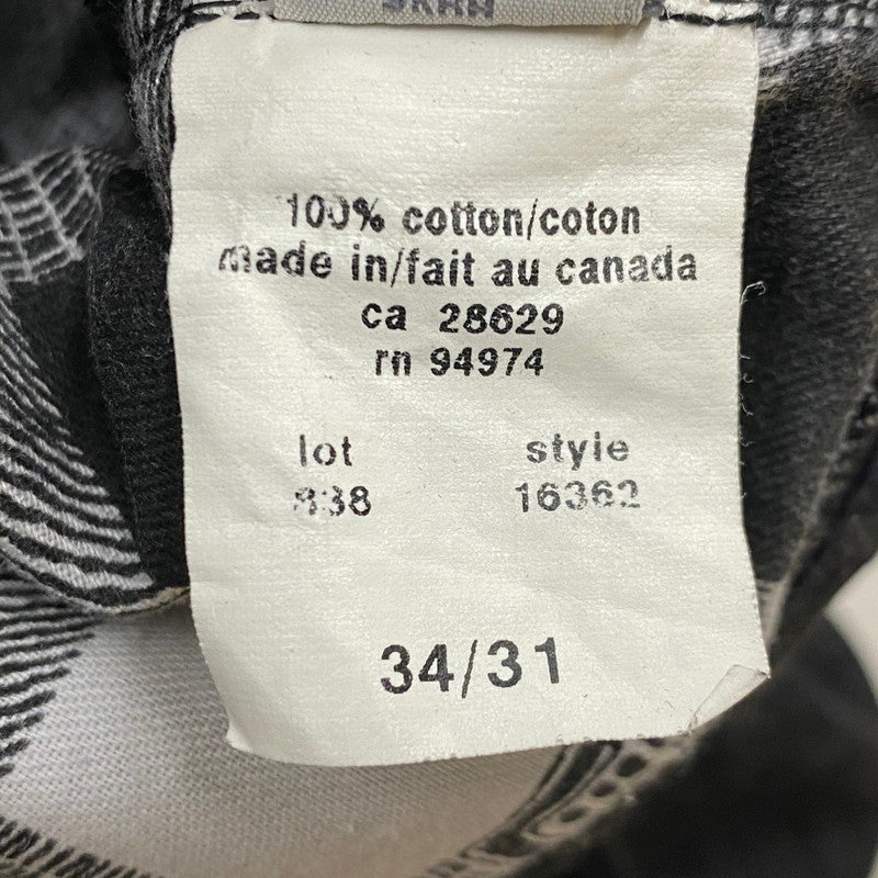 【中古品】【メンズ】 STUSSY ステューシー WORK GEAR 90’s DENIM PANT ワーク ギア 90年代 デニム パンツ ボトムス ジーンズ 153-260922-sa-19-teih サイズ：34/31 カラー：ブラック 万代Net店