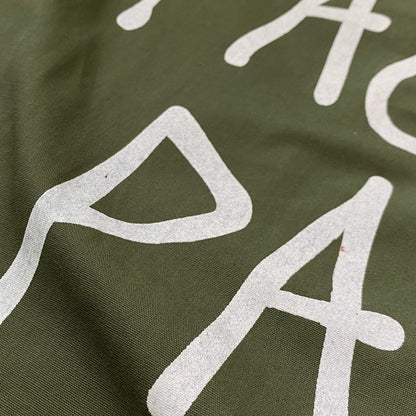 【中古品】【メンズ】 STUSSY ステューシー × ALPHA INDUSTRIES アルファ インダスト 別注コラボ MILITARY JACKET M-65 ミリタリー ジャケット アウター 145-260922-sa-05-teih サイズ：L-R カラー：グリーン 万代Net店