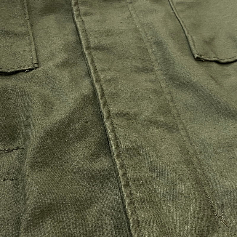 【中古品】【メンズ】 STUSSY ステューシー × ALPHA INDUSTRIES アルファ インダスト 別注コラボ MILITARY JACKET M-65 ミリタリー ジャケット アウター 145-260922-sa-05-teih サイズ：L-R カラー：グリーン 万代Net店