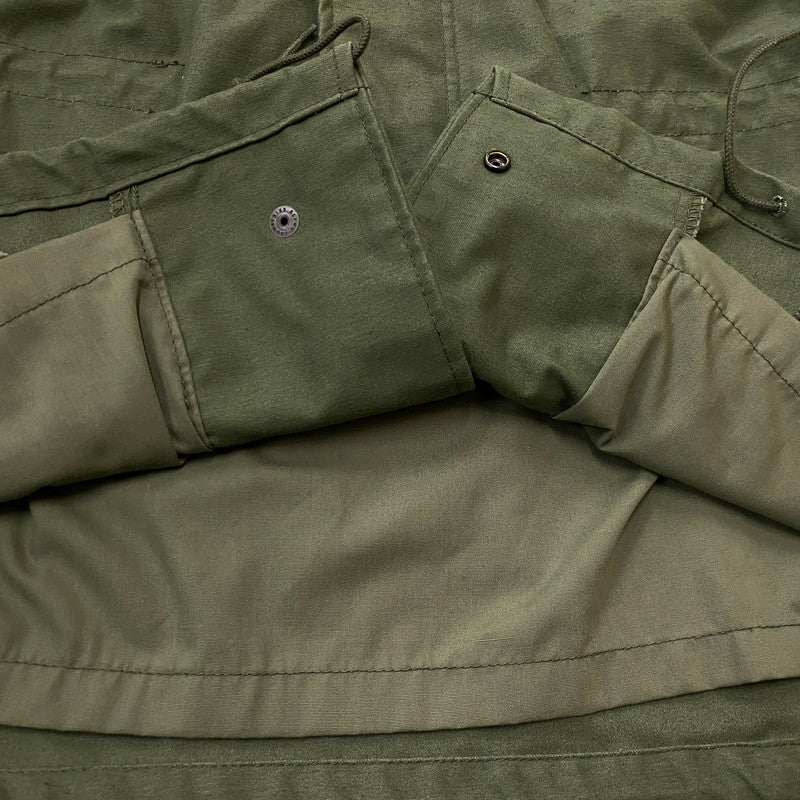 【中古品】【メンズ】 STUSSY ステューシー × ALPHA INDUSTRIES アルファ インダスト 別注コラボ MILITARY JACKET M-65 ミリタリー ジャケット アウター 145-260922-sa-05-teih サイズ：L-R カラー：グリーン 万代Net店