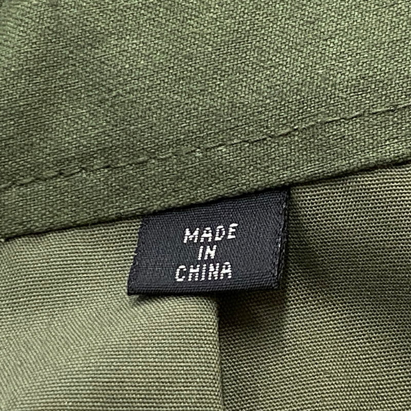 【中古品】【メンズ】 STUSSY ステューシー × ALPHA INDUSTRIES アルファ インダスト 別注コラボ MILITARY JACKET M-65 ミリタリー ジャケット アウター 145-260922-sa-05-teih サイズ：L-R カラー：グリーン 万代Net店