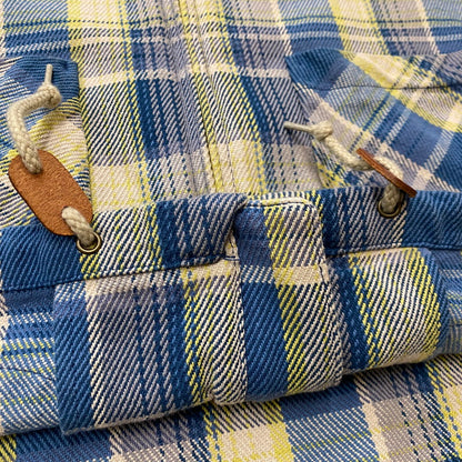 【中古品】【メンズ】 STUSSY ステューシー FLANNEL PARKA フランネル パーカー 長袖 ジップアップパーカー 金タグ 142-260922-sa-09-teih サイズ：L カラー：チェック 万代Net店
