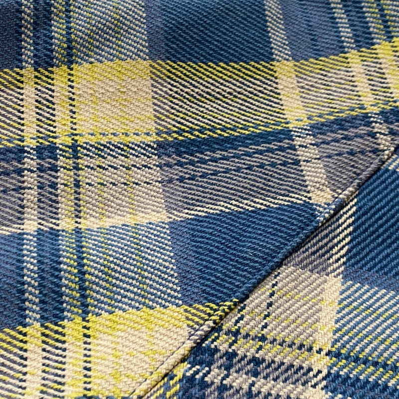 【中古品】【メンズ】 STUSSY ステューシー FLANNEL PARKA フランネル パーカー 長袖 ジップアップパーカー 金タグ 142-260922-sa-09-teih サイズ：L カラー：チェック 万代Net店