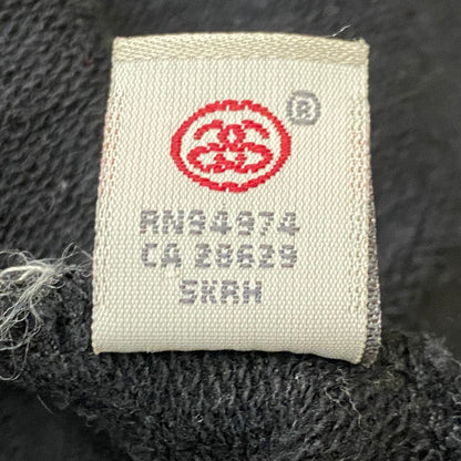 【中古品】【メンズ】 STUSSY ステューシー ZIP UP HOODIE ジップ アップ フーディ トップス 142-260922-sa-11-teih サイズ：L カラー：ブラック 万代Net店