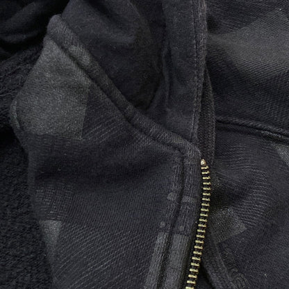 【中古品】【メンズ】 STUSSY ステューシー ZIP UP HOODIE ジップ アップ フーディ トップス 142-260922-sa-12-teih サイズ：XL カラー：ブラック 万代Net店