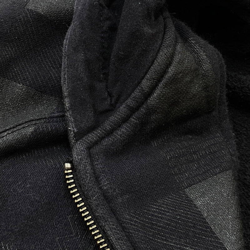 【中古品】【メンズ】 STUSSY ステューシー ZIP UP HOODIE ジップ アップ フーディ トップス 142-260922-sa-12-teih サイズ：XL カラー：ブラック 万代Net店
