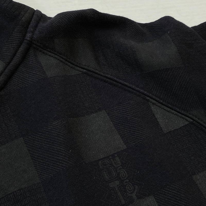 【中古品】【メンズ】 STUSSY ステューシー ZIP UP HOODIE ジップ アップ フーディ トップス 142-260922-sa-12-teih サイズ：XL カラー：ブラック 万代Net店