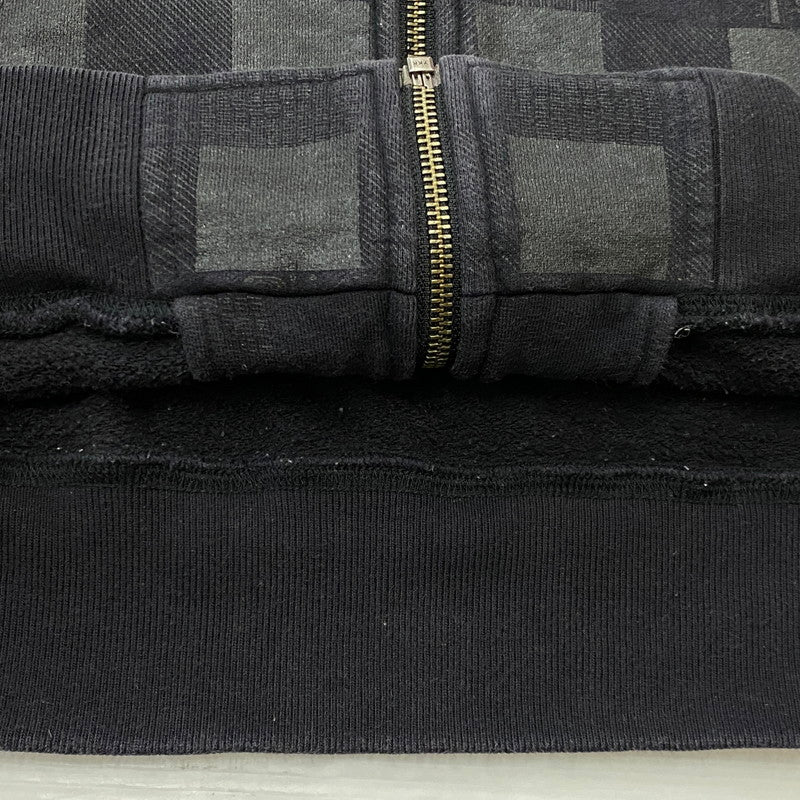【中古品】【メンズ】 STUSSY ステューシー ZIP UP HOODIE ジップ アップ フーディ トップス 142-260922-sa-12-teih サイズ：XL カラー：ブラック 万代Net店