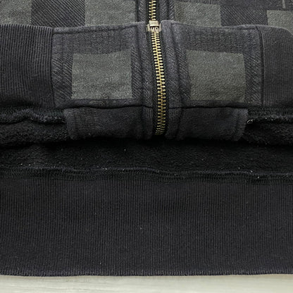 【中古品】【メンズ】 STUSSY ステューシー ZIP UP HOODIE ジップ アップ フーディ トップス 142-260922-sa-12-teih サイズ：XL カラー：ブラック 万代Net店