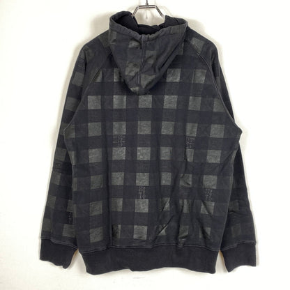 【中古品】【メンズ】 STUSSY ステューシー ZIP UP HOODIE ジップ アップ フーディ トップス 142-260922-sa-12-teih サイズ：XL カラー：ブラック 万代Net店
